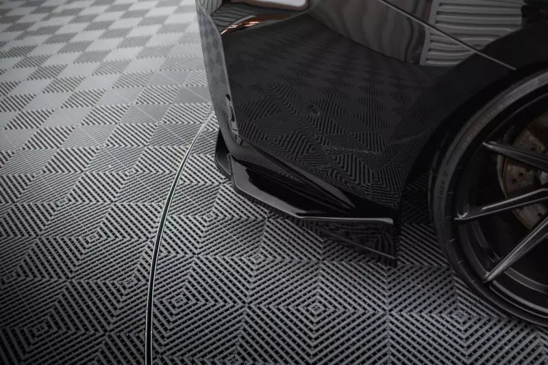 Maxton Design Diffusor Flaps V.4 für BMW M2 G87 Hochglanz schwarz – Ansicht 3