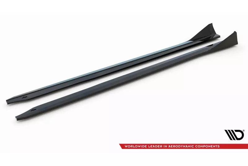 Maxton Design Seitenschweller (Paar) V.4 für BMW M2 G87 Hochglanz schwarz – Ansicht 4