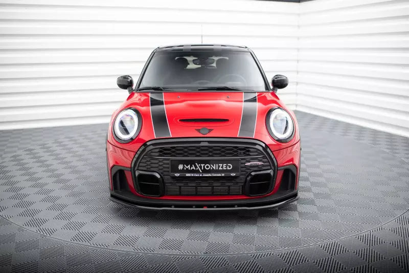 Maxton Design Frontlippe für Mini Cooper S John Cooper Works F56 Facelift Hochglanz schwarz – Ansicht 2
