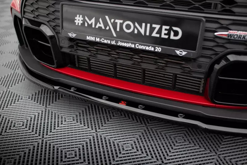 Maxton Design Frontlippe für Mini Cooper S John Cooper Works F56 Facelift Hochglanz schwarz – Ansicht 3