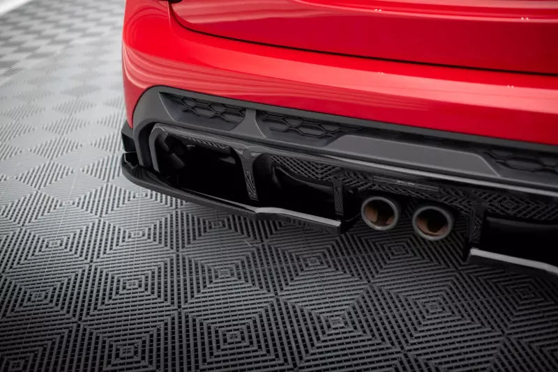 Maxton Design Heckdiffusor für Mini Cooper S John Cooper Works F56 Facelift (5-Türer) Hochglanz schwarz – Ansicht 2