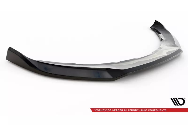 Maxton Design Frontlippe V.2 für Volvo S60 R-Design Mk2 Hochglanz schwarz – Ansicht 4