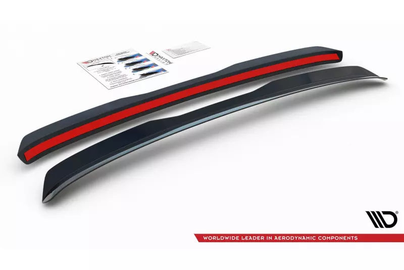 Maxton Design Heckspoiler Lippe für Audi A3 8L Hochglanz schwarz – Ansicht 1