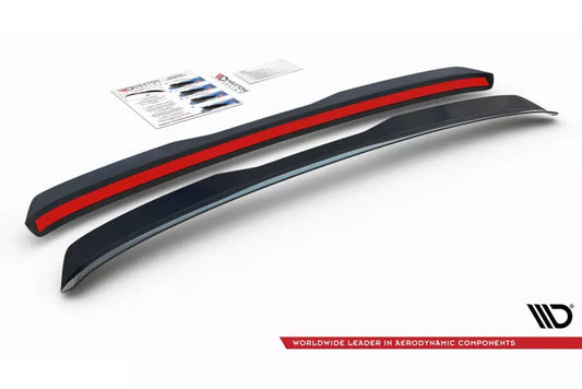 Maxton Design Heckspoiler Lippe für Audi A3 8L Hochglanz schwarz – Ansicht 1