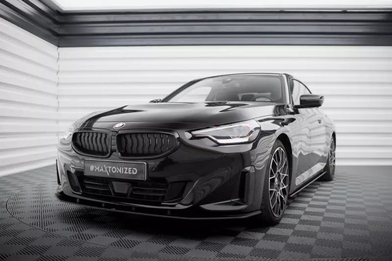 Maxton Design Street Pro Frontlippe für BMW 2 Coupe G42 schwarz matt – Ansicht 1