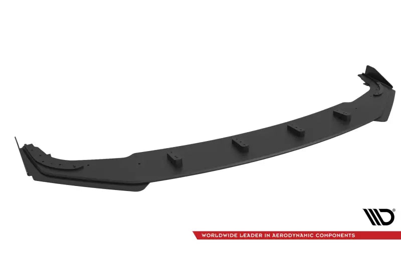 Maxton Design Street Pro Frontlippe für BMW 2 Coupe G42 Hochglanz schwarz schwarz mit Hochglanz Flaps – Ansicht 4