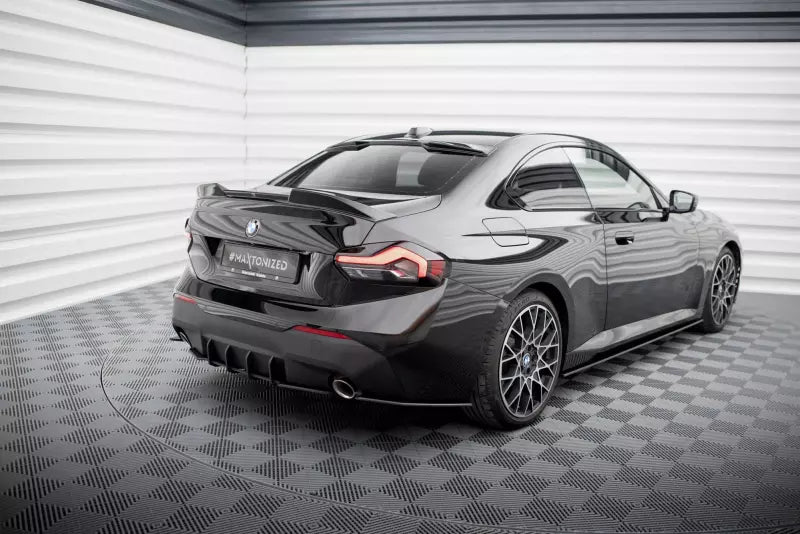 Maxton Design Street Pro Diffusor Flaps für BMW 2 Coupe G42 schwarz matt – Ansicht 2
