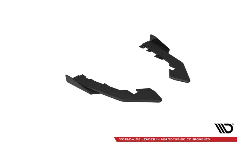 Maxton Design Street Pro Diffusor Flaps für BMW 2 Coupe G42 Hochglanz schwarz matt schwarz mit Hochglanz Flaps – Ansicht 4