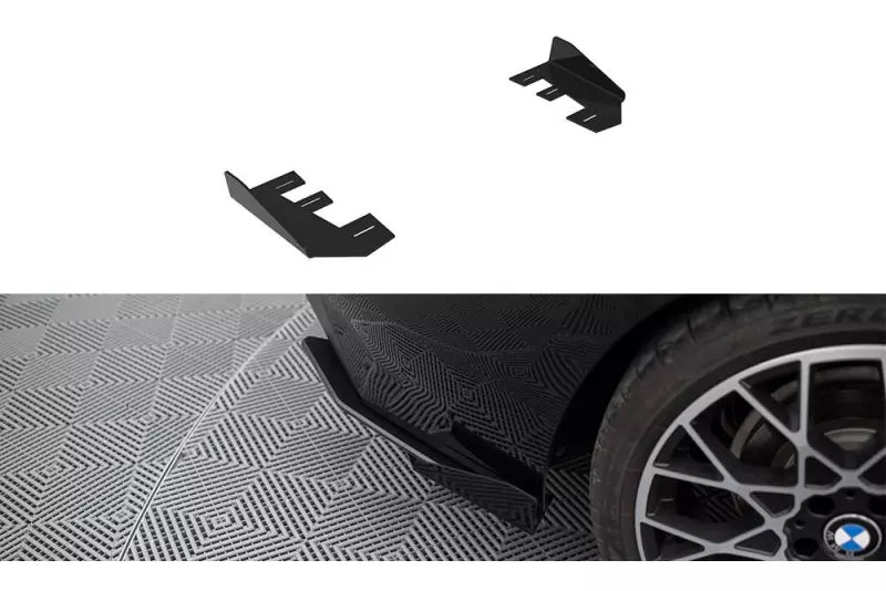 Maxton Design Street Pro Heckdiffusor-Flaps für BMW 2 Coupe G42 Hochglanz schwarz – Ansicht 1