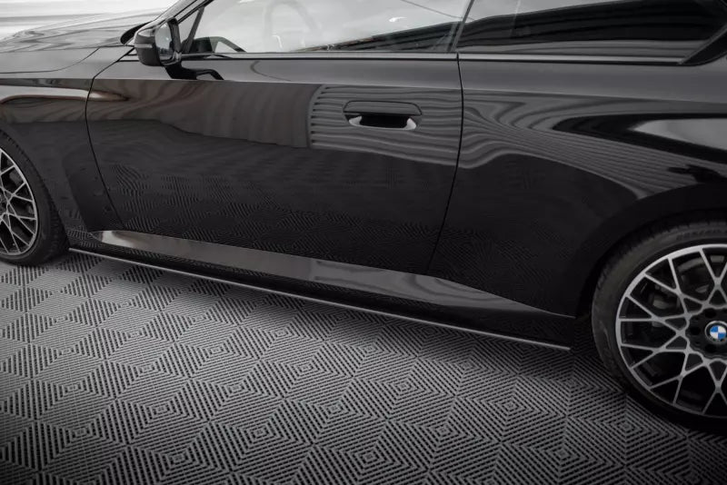 Maxton Design Street Pro Seitenschweller (Paar) für BMW 2 Coupe G42 schwarz matt – Ansicht 3