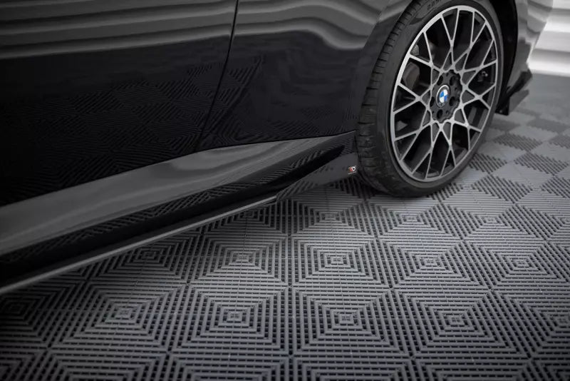 Maxton Design Street Pro Seitenschweller-Flaps für BMW 2 Coupe G42 Hochglanz schwarz – Ansicht 4