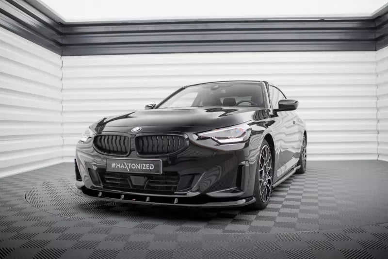 Maxton Design Frontlippe für BMW 2 Coupe G42 Hochglanz schwarz – Ansicht 1