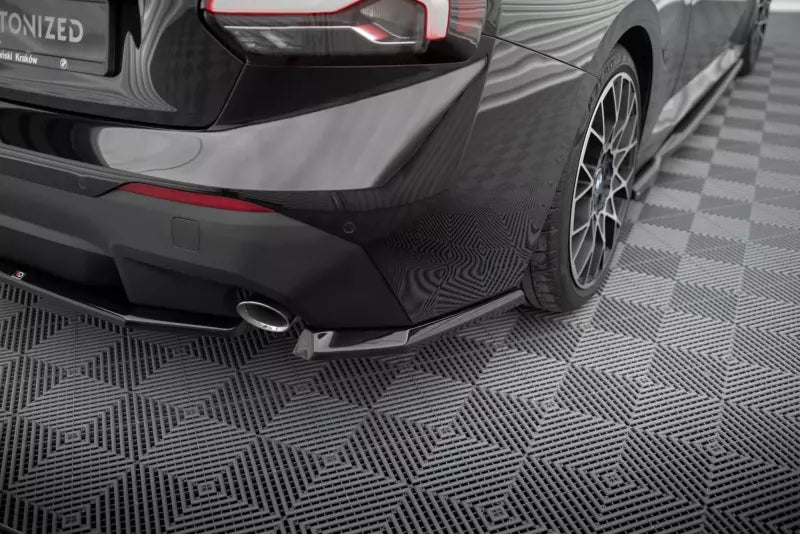 Maxton Design Diffusor Flaps für BMW 2 Coupe G42 Hochglanz schwarz – Ansicht 1
