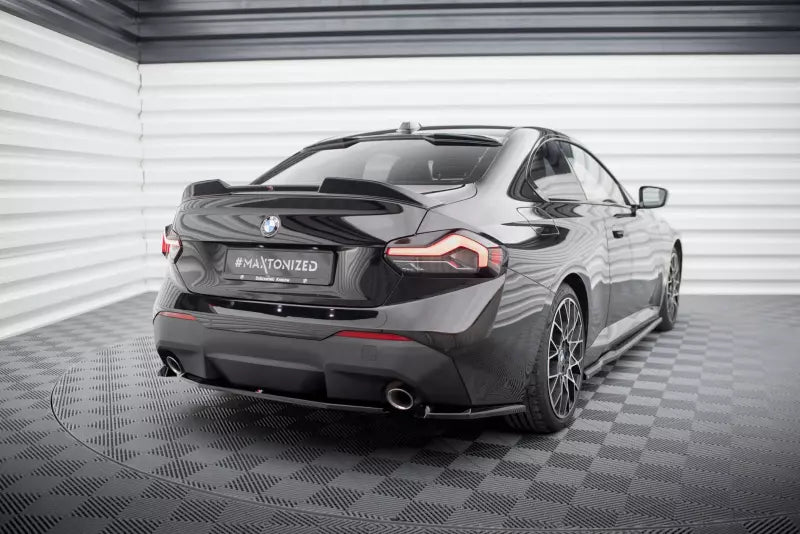 Maxton Design Diffusor Flaps für BMW 2 Coupe G42 Hochglanz schwarz – Ansicht 3