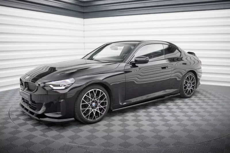 Maxton Design Seitenschweller (Paar) für BMW 2 Coupe G42 Hochglanz schwarz – Ansicht 3