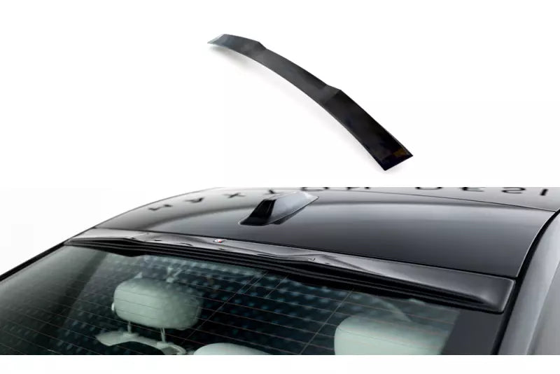 Maxton Design Heckscheiben Spoiler für BMW 7 M-Paket / M760e G70 Hochglanz schwarz – Ansicht 1