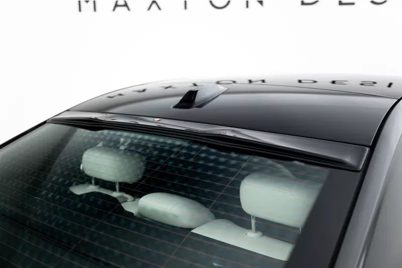 Maxton Design Heckscheiben Spoiler für BMW 7 M-Paket / M760e G70 Hochglanz schwarz – Ansicht 3