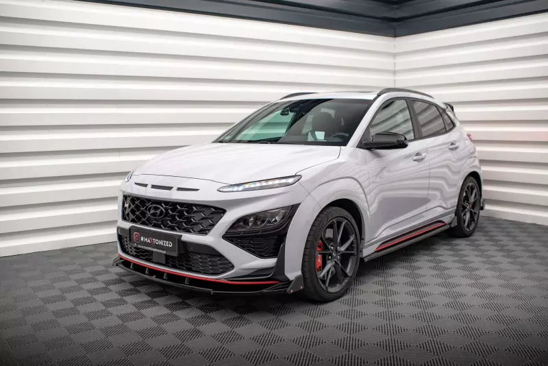 Maxton Design Frontlippe V.2 mit Flaps für Hyundai Kona N Mk1 – Ansicht 1
