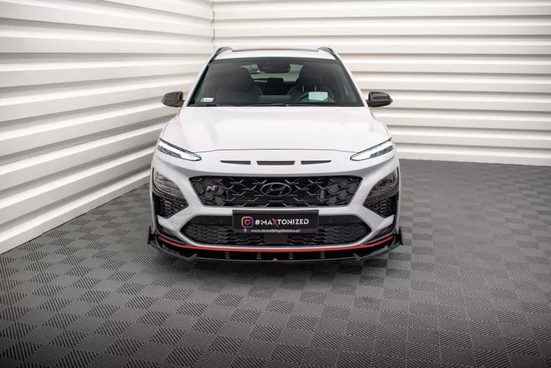 Maxton Design Frontlippe V.2 mit Flaps für Hyundai Kona N Mk1 – Ansicht 2