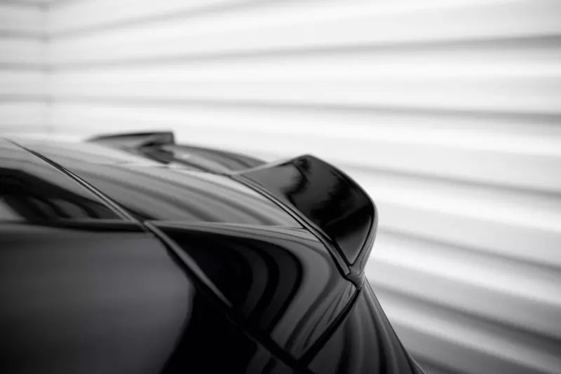 Maxton Design Heckspoiler 3D für Mercedes A AMG-Line W176 Facelift Hochglanz schwarz – Ansicht 3