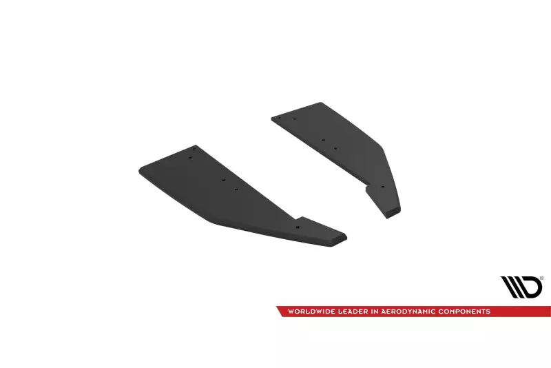Maxton Design Street Pro Diffusor Flaps für Mercedes C63 Limousine / Kombi W205 Facelift schwarz matt – Ansicht 4