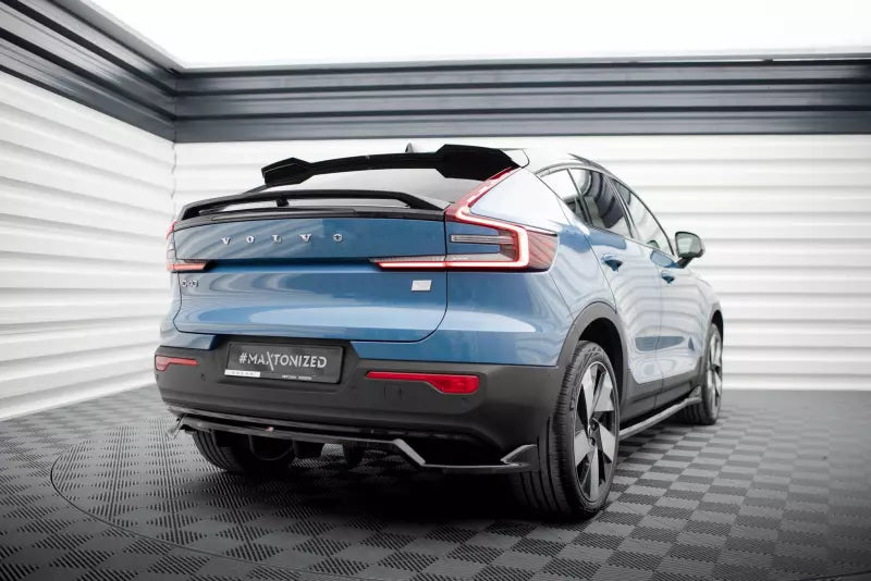 Maxton Design Heckspoiler Lippe für Volvo C40 Mk1 Hochglanz schwarz – Ansicht 3