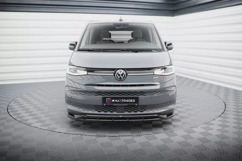 Maxton Design Frontlippe für Volkswagen Multivan T7 Hochglanz schwarz – Ansicht 2