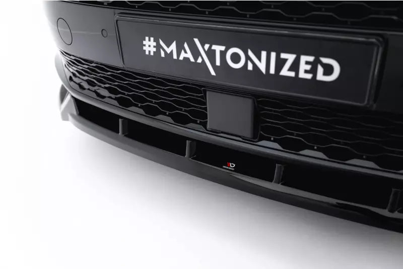 Maxton Design Frontlippe V.2 für Volkswagen Multivan T7 Hochglanz schwarz – Ansicht 3