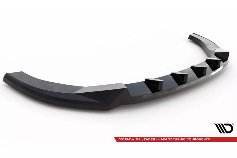 Maxton Design Frontlippe V.2 für Volkswagen Multivan T7 Hochglanz schwarz – Ansicht 4
