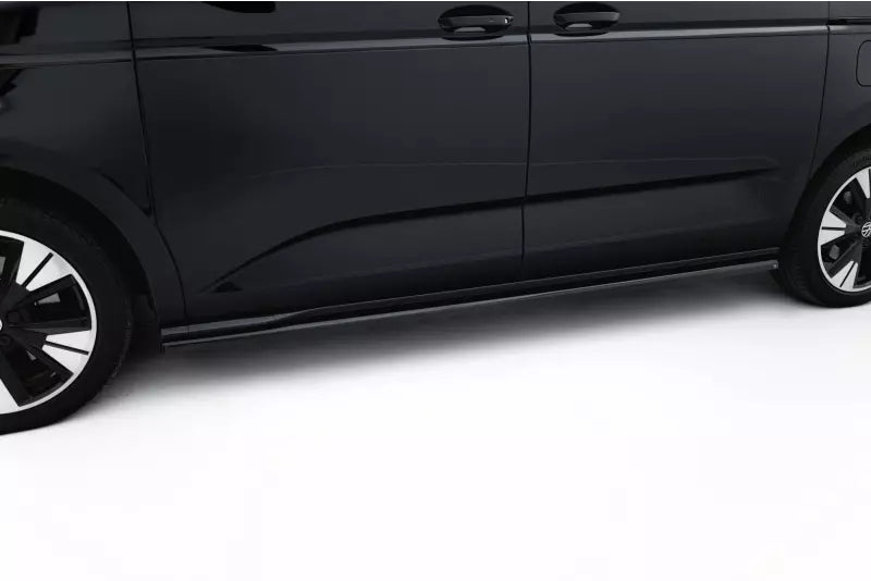 Maxton Design Seitenschweller (Paar) für VW Multivan T7 Hochglanz schwarz – Ansicht 1