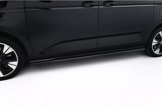 Maxton Design Seitenschweller (Paar) für VW Multivan T7 Hochglanz schwarz – Ansicht 1