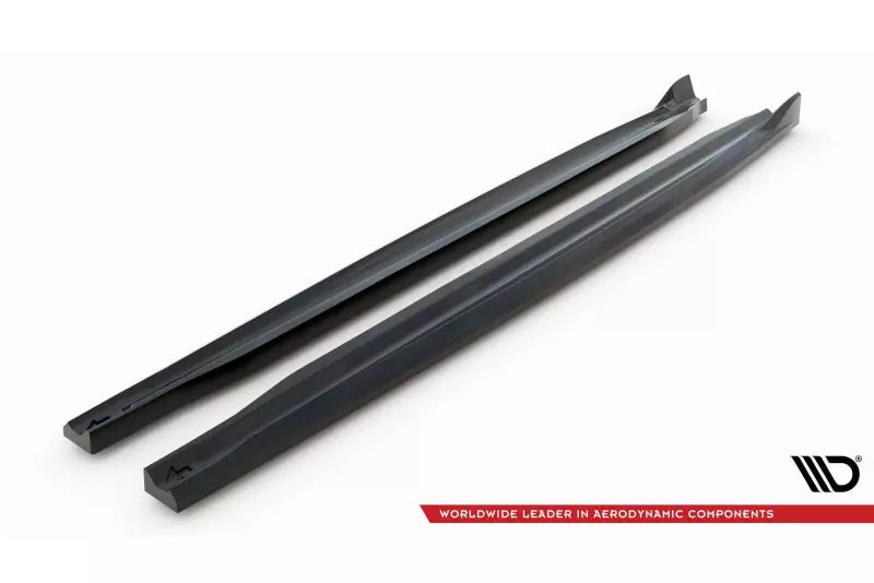 Maxton Design Seitenschweller (Paar) für Alfa Romeo Stelvio Quadrifoglio Mk1 Hochglanz schwarz – Ansicht 4