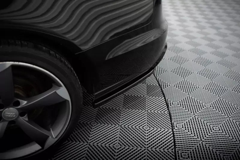 Maxton Design Diffusor Flaps V.3 für Audi A6 Avant C7 Hochglanz schwarz – Ansicht 2