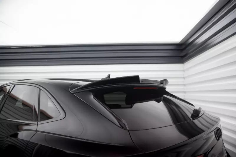 Maxton Design Heckspoiler 3D für Audi Q3 Sportback F3 Hochglanz schwarz – Ansicht 1