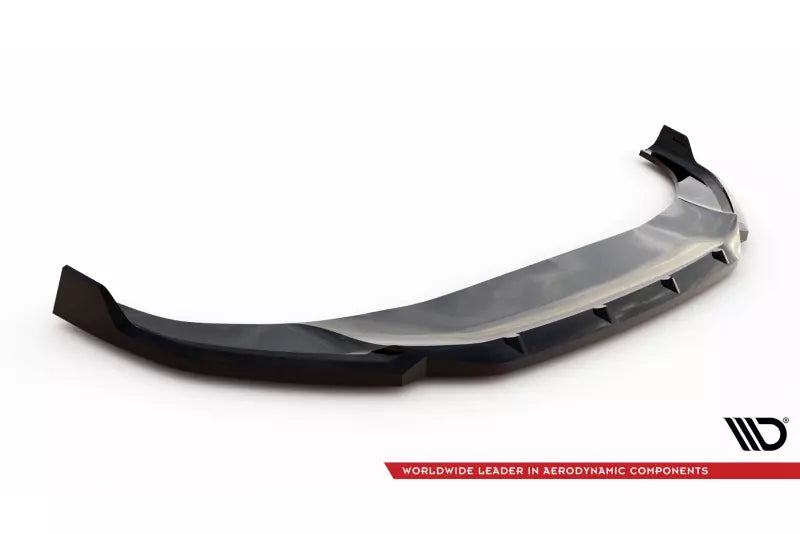 Maxton Design Frontlippe V.2 für Audi Q3 Sportback F3 Hochglanz schwarz – Ansicht 4
