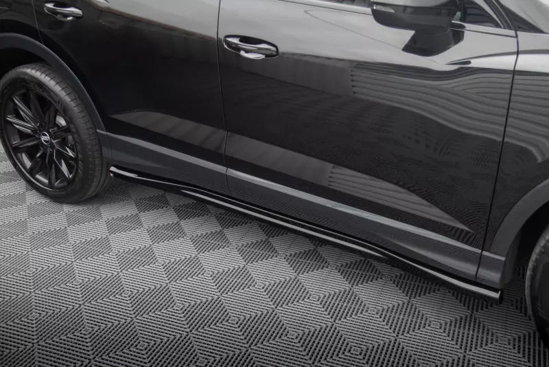 Maxton Design Seitenschweller (Paar) für Audi Q3 Sportback F3 Hochglanz schwarz – Ansicht 4