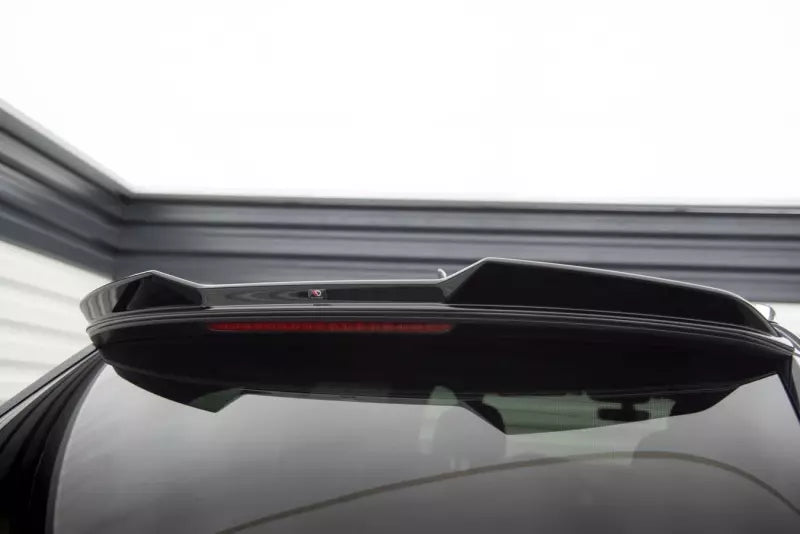 Maxton Design Heckspoiler 3D für Audi Q7 Mk2 Hochglanz schwarz – Ansicht 1