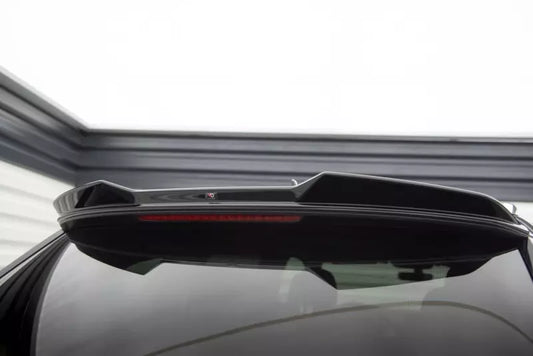 Maxton Design Heckspoiler 3D für Audi Q7 Mk2 Hochglanz schwarz – Ansicht 1