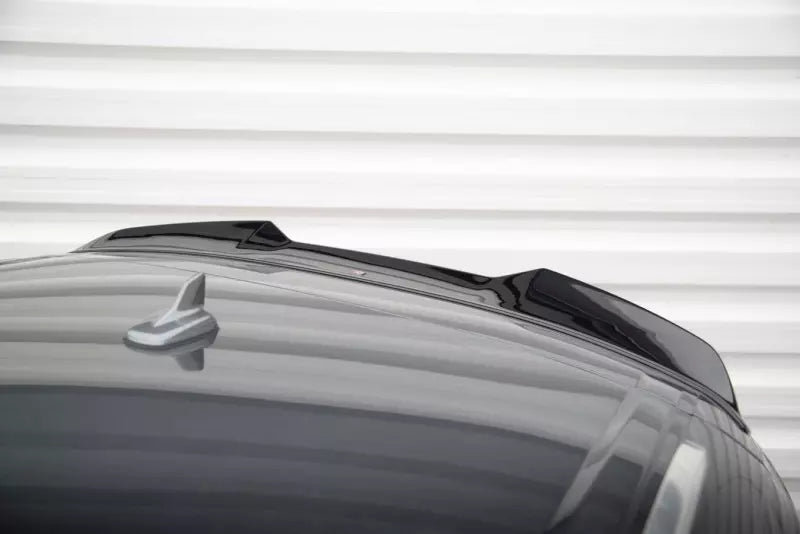 Maxton Design Heckspoiler 3D für Audi Q7 Mk2 Hochglanz schwarz – Ansicht 3
