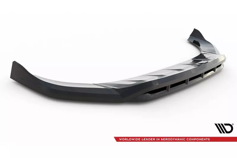 Maxton Design Frontlippe für Audi Q7 Mk2 Hochglanz schwarz – Ansicht 4