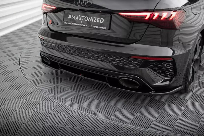 Maxton Design Heckdiffusor für Audi RS3 Sportback 8Y Hochglanz schwarz – Ansicht 1