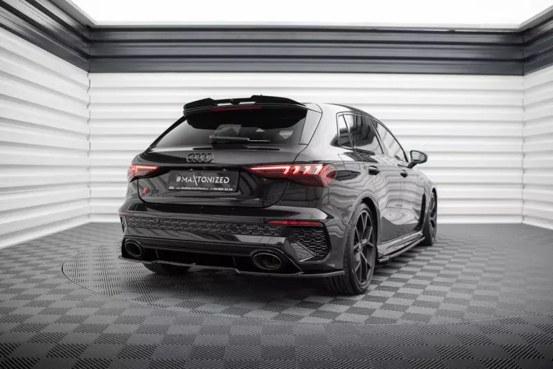 Maxton Design Heckdiffusor für Audi RS3 Sportback 8Y Hochglanz schwarz – Ansicht 2