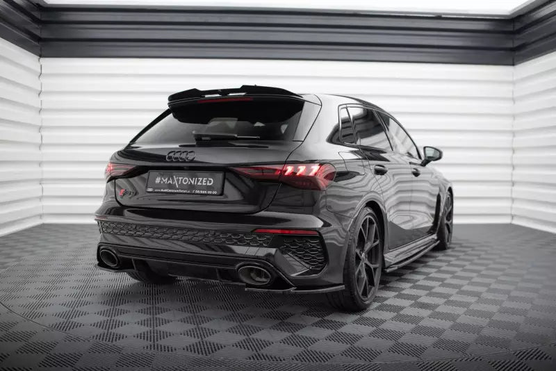 Maxton Design Diffusor Flaps für Audi RS3 Sportback 8Y Hochglanz schwarz – Ansicht 2