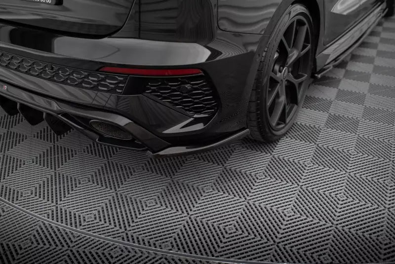 Maxton Design Diffusor Flaps V.2 für Audi RS3 Sportback 8Y Hochglanz schwarz – Ansicht 1