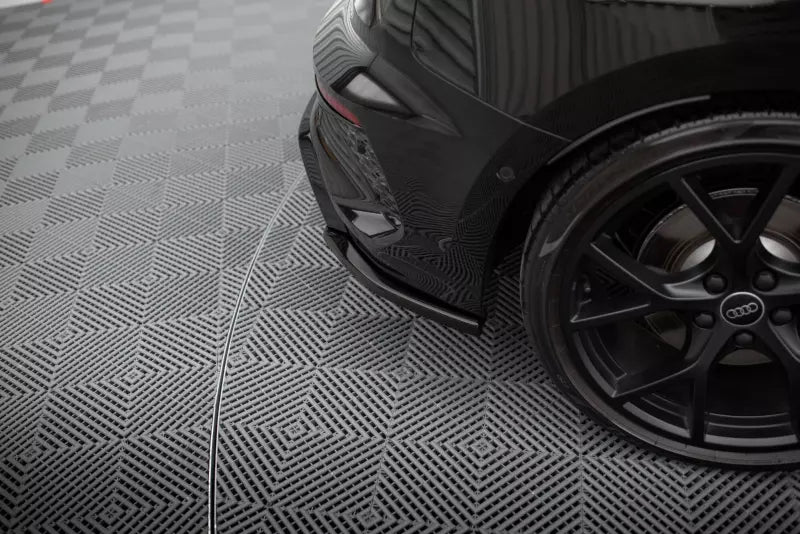 Maxton Design Diffusor Flaps V.2 für Audi RS3 Sportback 8Y Hochglanz schwarz – Ansicht 2