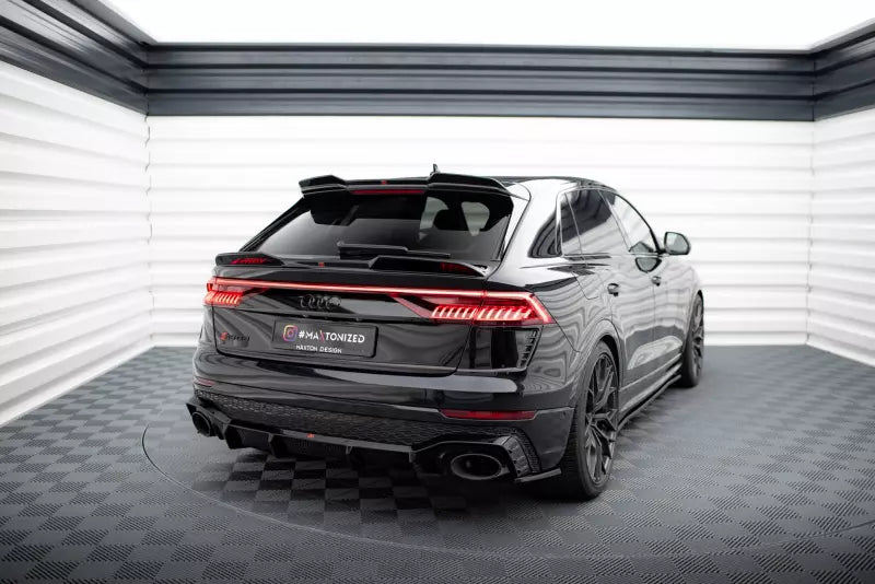 Maxton Design Heckspoiler 3D (oben) für Audi RSQ8 Mk1 Hochglanz schwarz – Ansicht 1