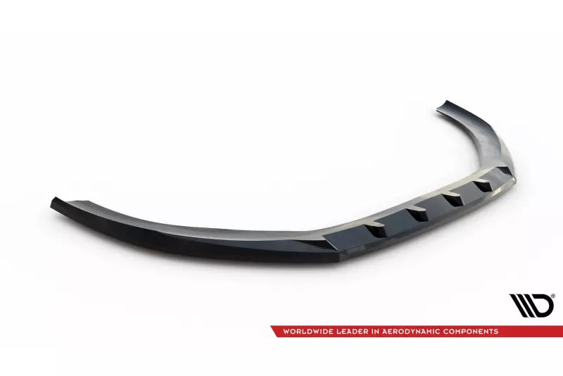 Maxton Design Frontlippe für Audi S3 / A3 S-Line Sportback / Hatchback 8V Hochglanz schwarz – Ansicht 4