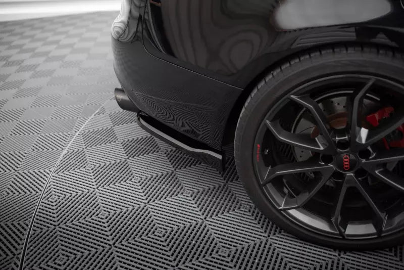 Maxton Design Diffusor Flaps für Audi S5 / A5 S-Line Coupe / Cabriolet B8 8T Hochglanz schwarz – Ansicht 3