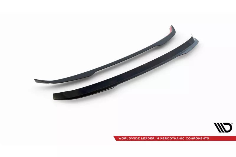Maxton Design Heckspoiler Lippe V.2 für BMW 1er E81 Facelift Hochglanz schwarz – Ansicht 4