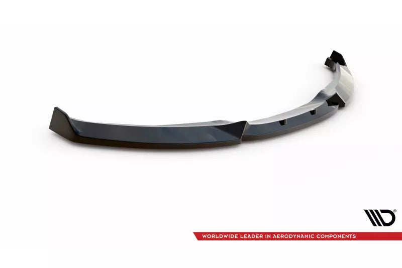 Maxton Design Frontlippe V.2 für BMW 1er M-Paket E87 Facelift Hochglanz schwarz – Ansicht 4